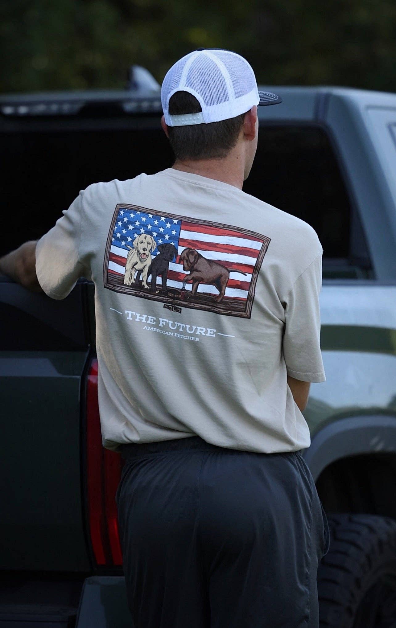 Men's T-Shirt Patriot Puppies